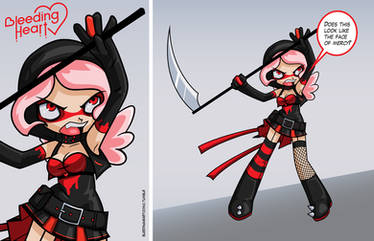 Bleeding Heart - Chibi Style