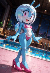 jewel the beetle - bikini