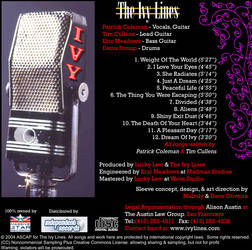 Ivy Lines CD Cover back