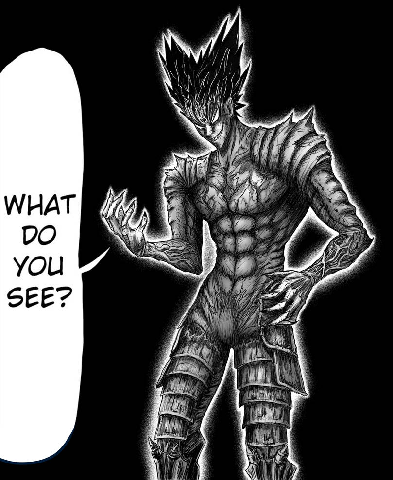 Garou Monster design is pretty is good, but what?. I mean, I