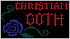 Christian Goth Stamp by Myrret