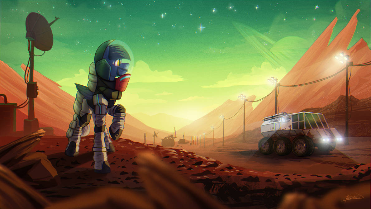Mars Expedition by Helmie-Art on DeviantArt