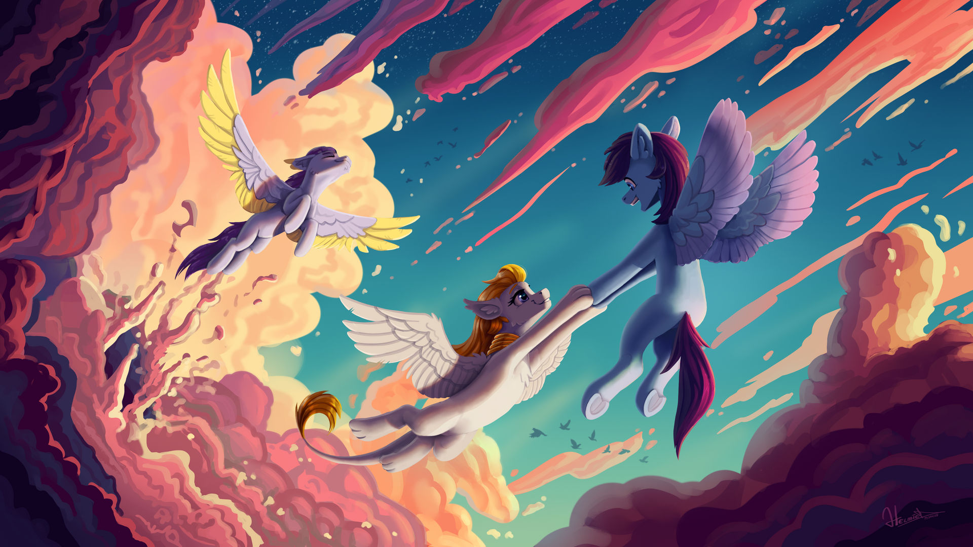 Flying Together