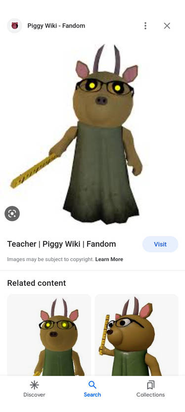 Teacher, Piggy Wiki
