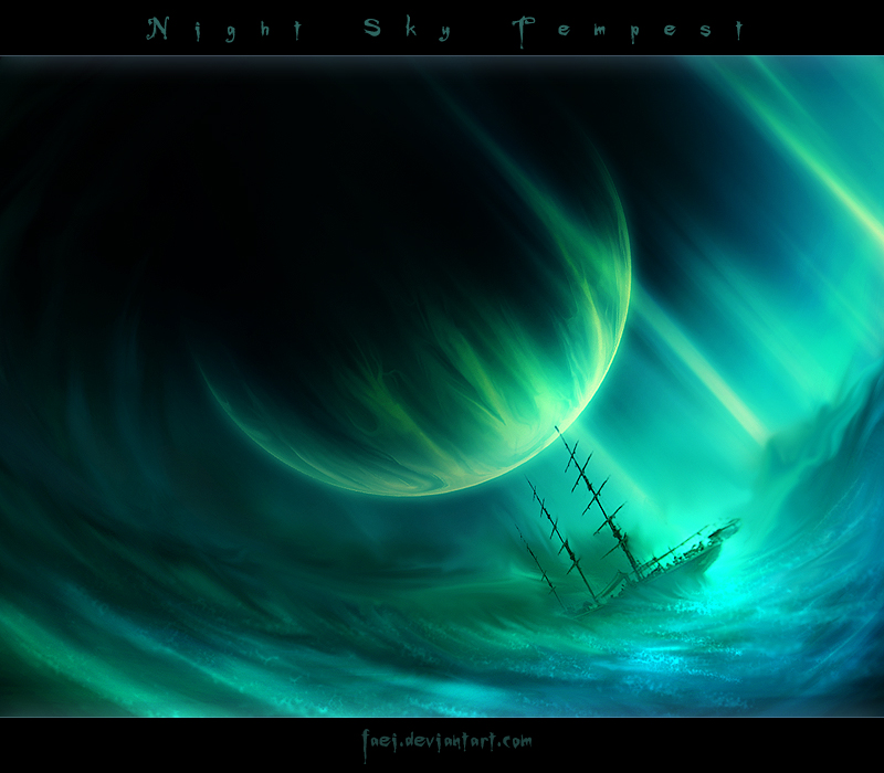 Night Sky Tempest