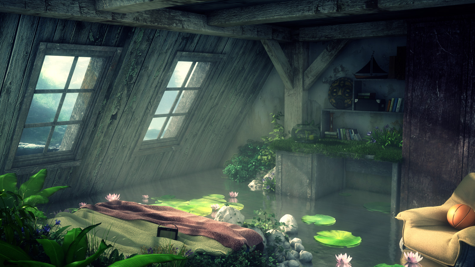 Forest in the Attic by hoangphamvfx on DeviantArt