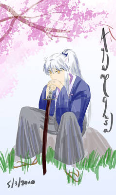 Inuyasha resting