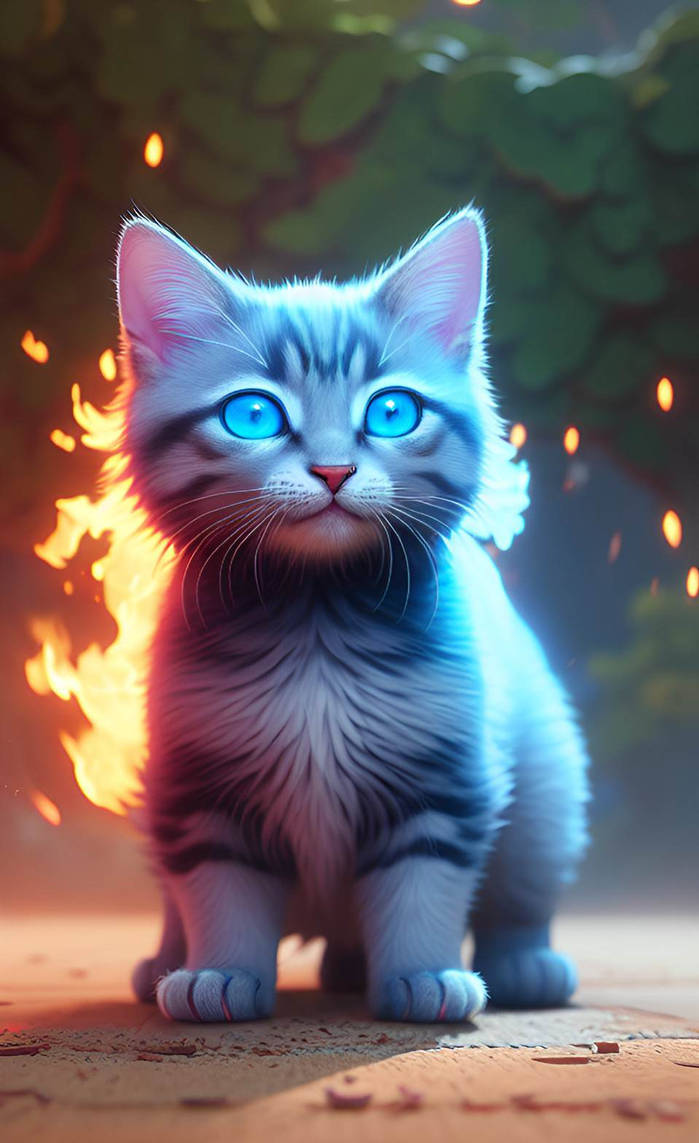 ElementalCat2 by Malegon on DeviantArt
