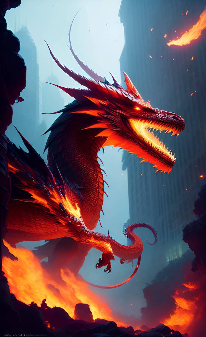Fire Driagon FireDragon by Malegon on DeviantArt