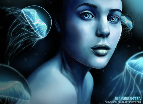 Jellyfish lady