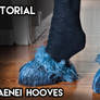 Cosplay Tutorial - How to make Draenei Hooves