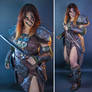 Full view of my Aela Cosplay