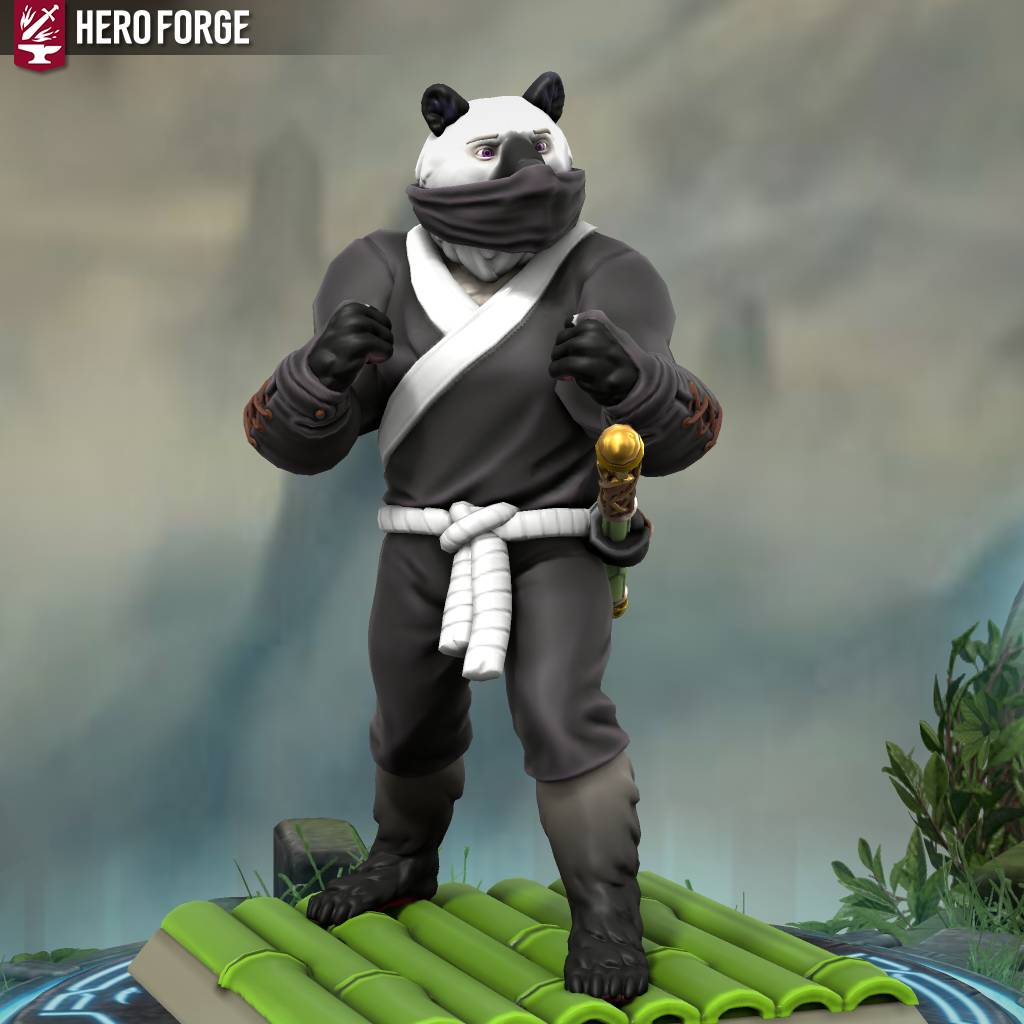 Heroforge Muscle Hero forge 4 by Pandatest13 on DeviantArt