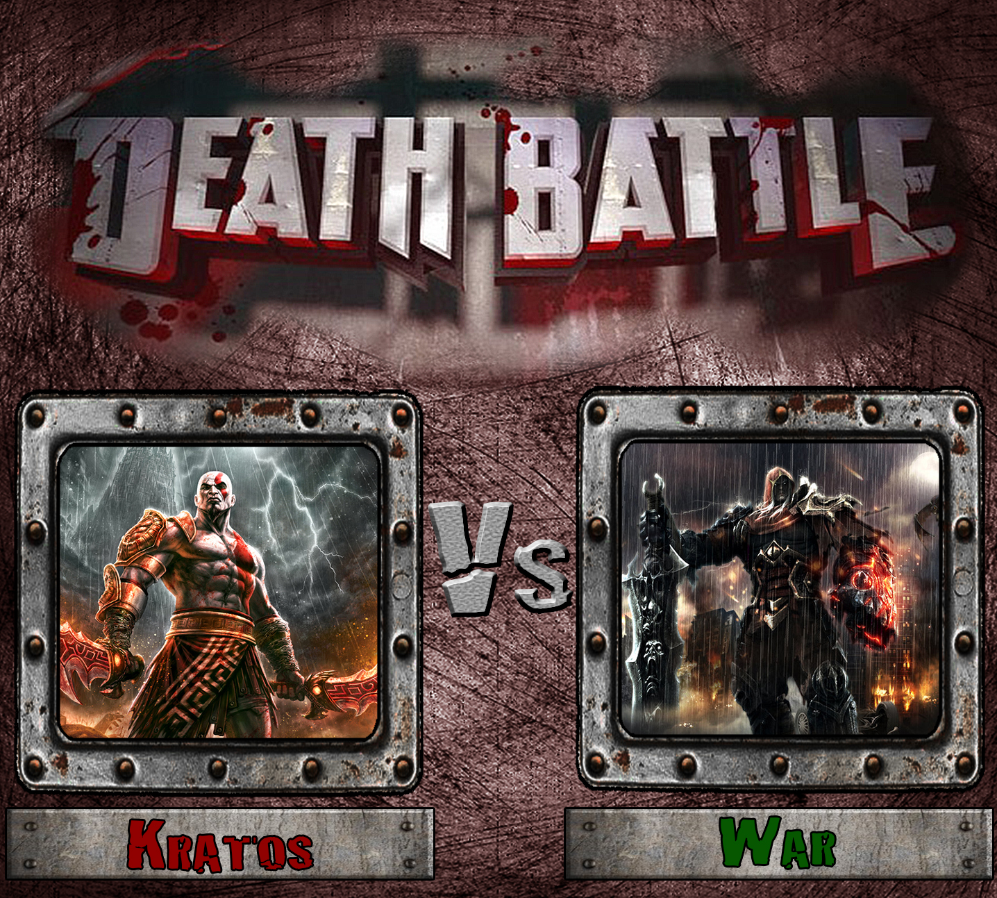 DEATH BATTLE! Idea #35: Kratos Vs War by CLANNADAT on DeviantArt