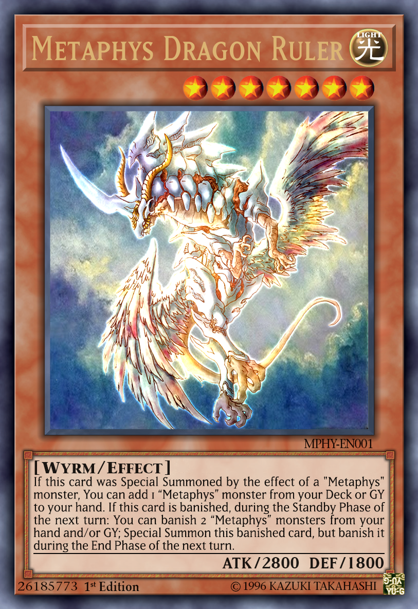 yugioh metaphys cards Wyrm/Tuner/Effect Game Crave Tournament Store -