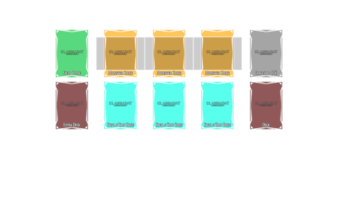 Yu-Gi-Oh! Playmat Template 2020 (Rush Duel) by CLANNADAT on DeviantArt