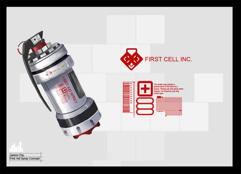 First Aid Spray Concept