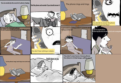 Character Comic Call A phone call comic version by Noemergencyexit on DeviantArt