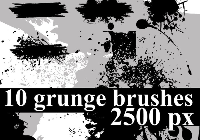 Grunge Photoshop Brushes