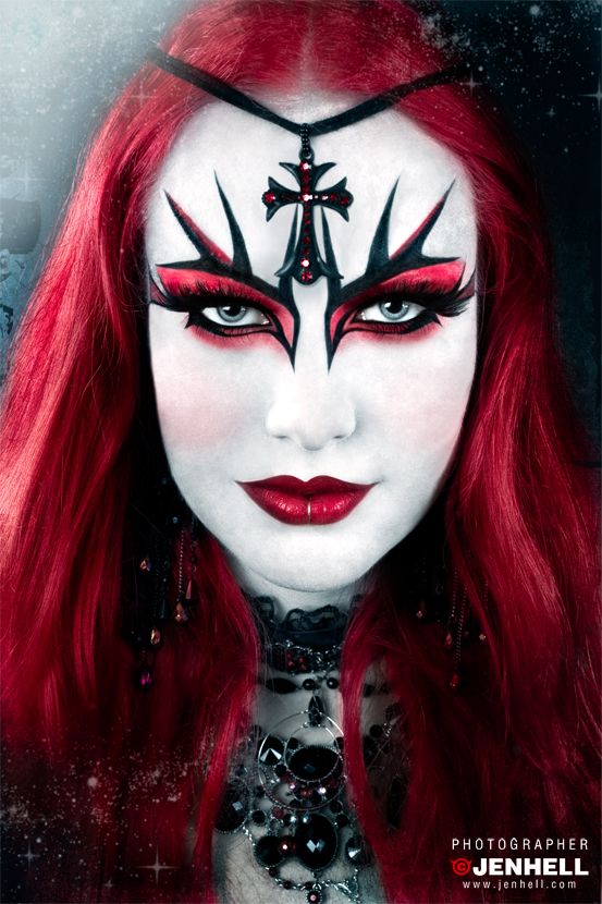 Gothic Make up by JenHell66 on DeviantArt