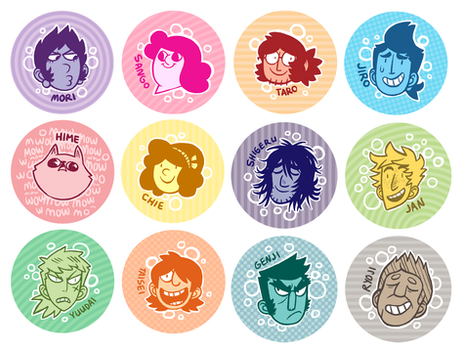 SAKANA button sale!