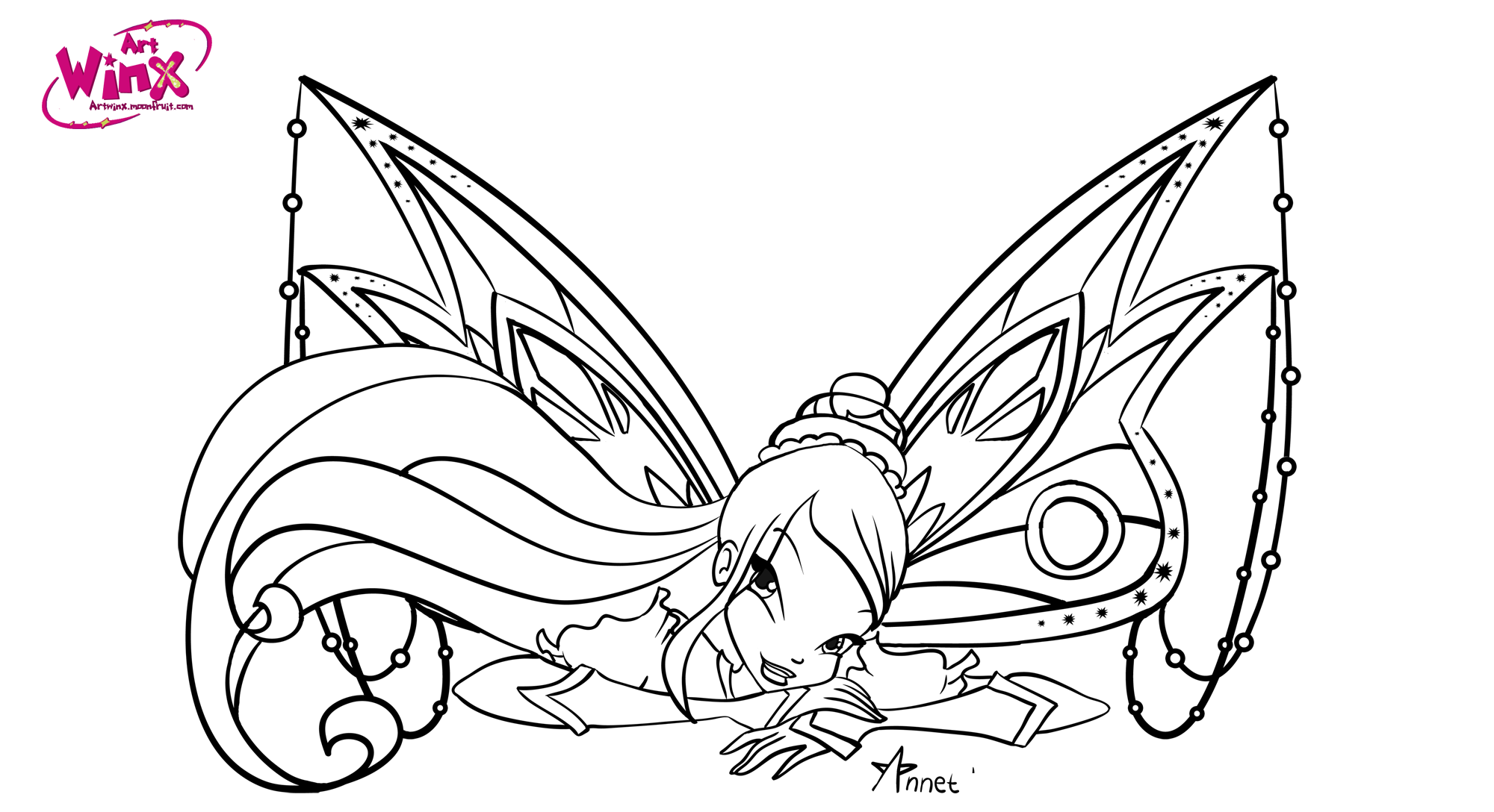 Roxy Sparklix coloring by Fox-cooked on DeviantArt