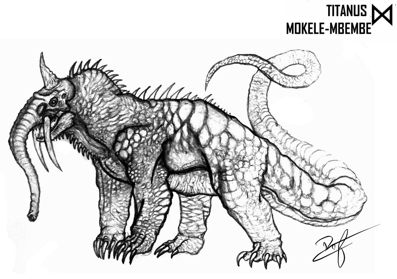 Titanus Mokele Mbembe by godzilla_fan_art  All godzilla monsters,  Godzilla, Fan art