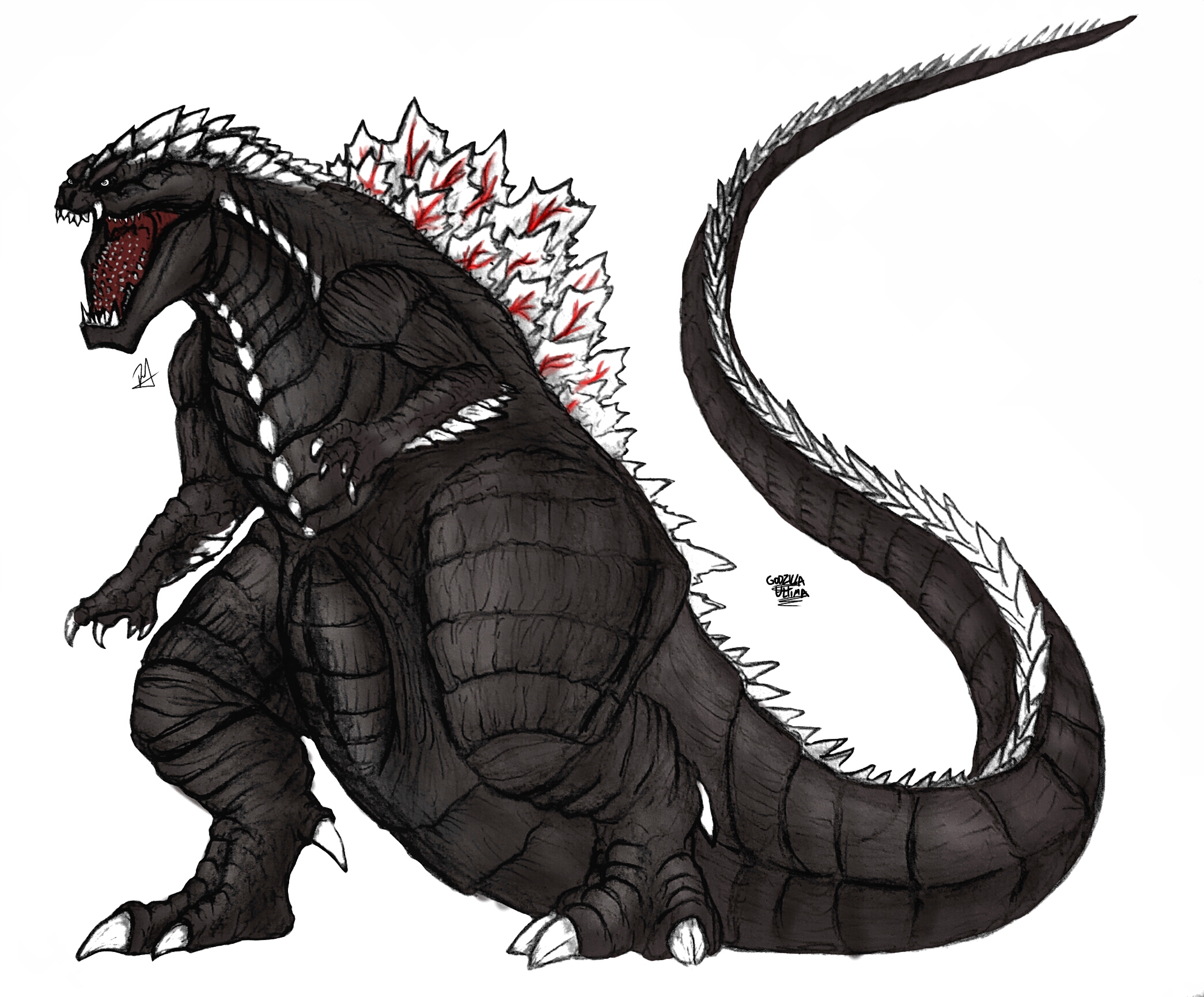 Godzilla: Singular Point - Godzilla Ultima. by DarfrenZilla on DeviantArt