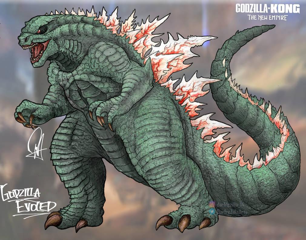 Godzilla 2025 Fanart Of