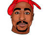 2pac Cartoon Graphic Design