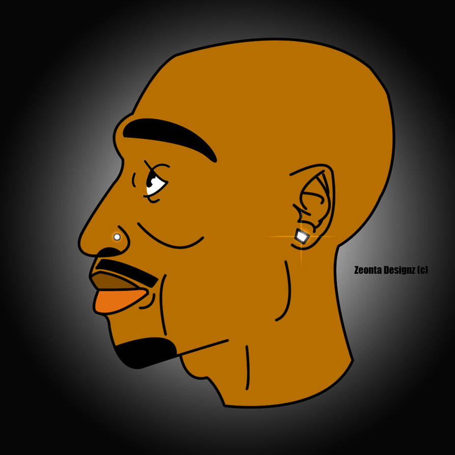 2 Pac Cartoon 2pac Cartoon Graphic Design by ZeontaSmith on DeviantArt