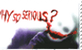 Why so serious? Stamp
