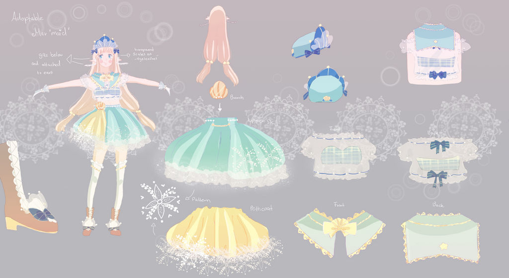 *+*MerMaid Adoptable*+* by Colourthief on DeviantArt