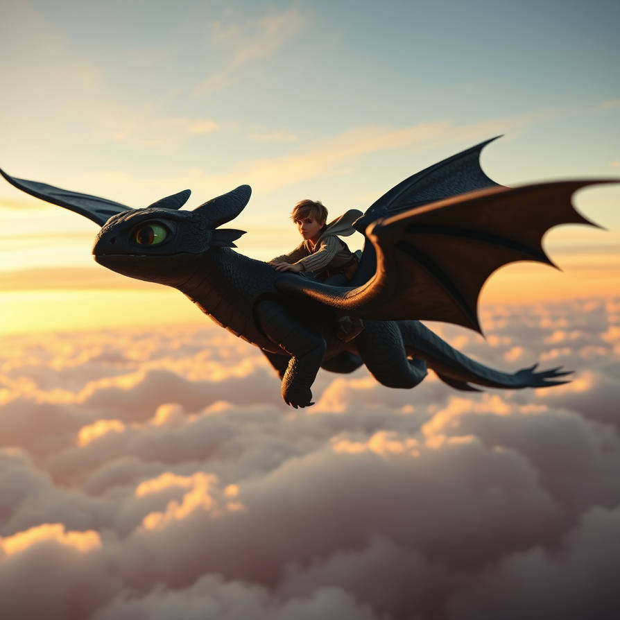 Hiccup Riding Toothless Minecraft Hiccup Horrendous Haddock riding Toothless the Nig by Lichtenschatten ...