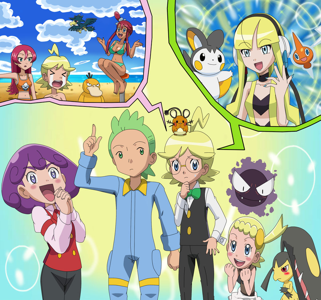 The Shocking switching places of Cilan nd Clemont!