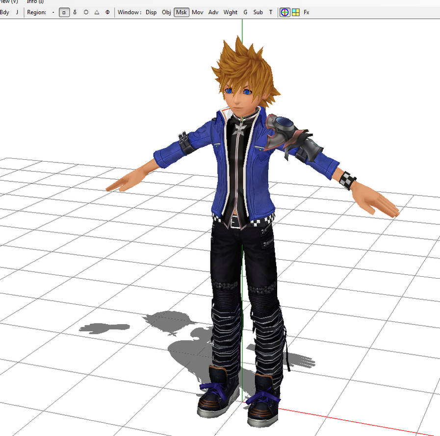 KH3 Roxas WIP by Rescued-Doll on DeviantArt