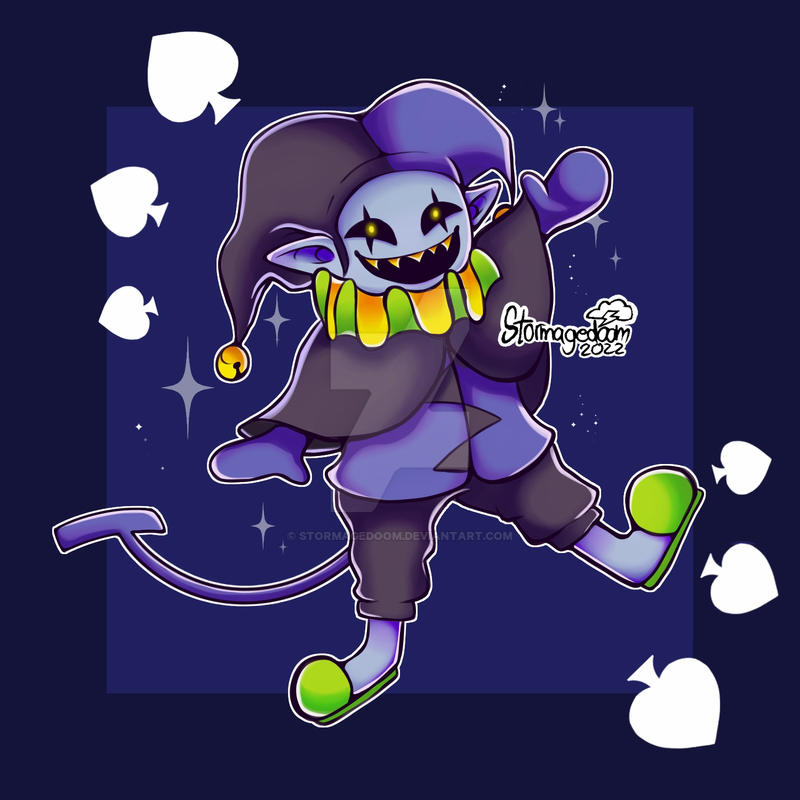 Jevil by Stormagedoom on DeviantArt