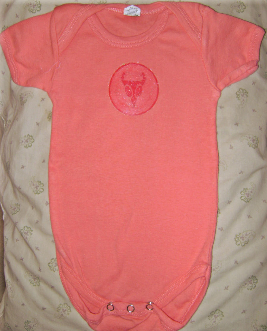 Peach Onesie with Irken Circle