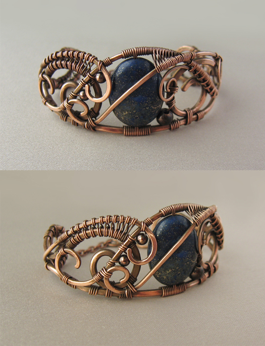 Bracelet 'Blue Snake'