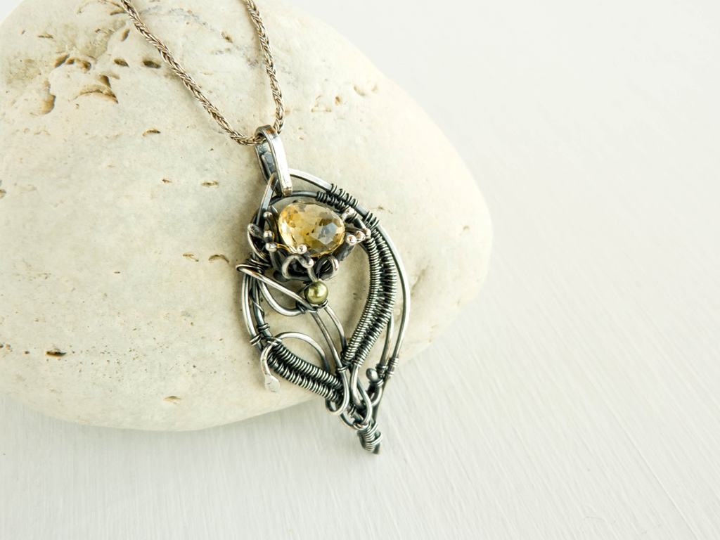 Silver dandelion by UrsulaJewelry Silver dandelion by UrsulaJewelry