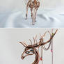 Deer Wire sculpture