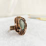 Labradorite ring