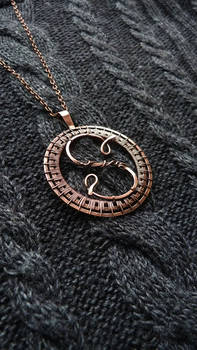 Personalized necklace lettera S