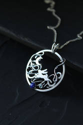 Moon Rabbit necklace