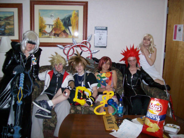 Kingdom hearts cosplayers