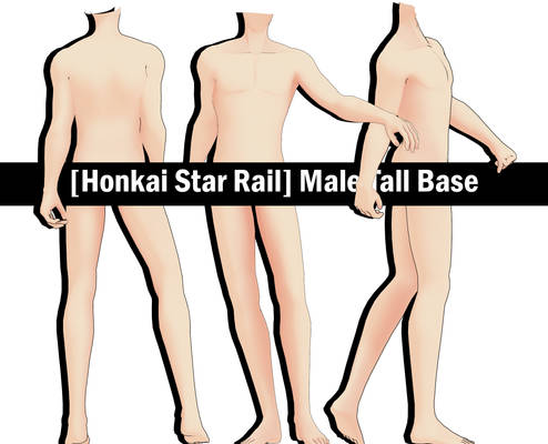 [MMD] HSR Male Tall Base [Download Stuff]