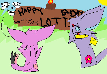 HAPPY B-DAY LOTTIE 8D