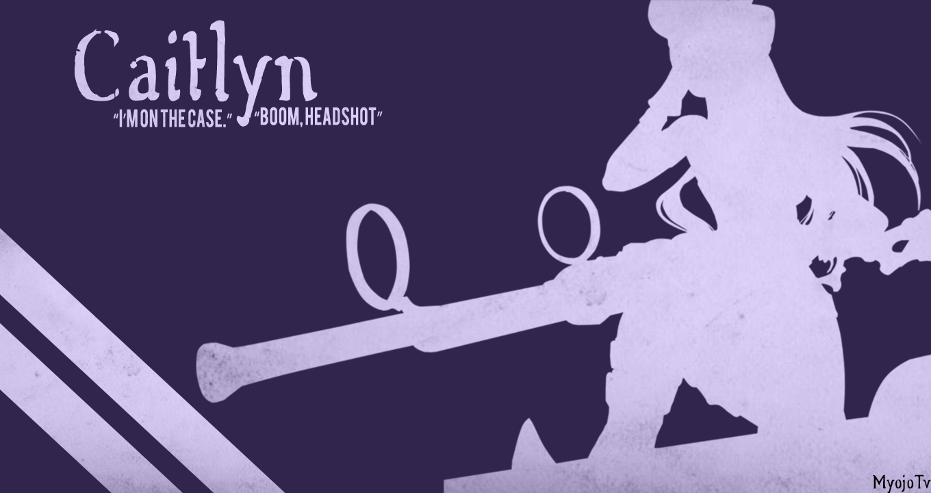 Caitlyn League Of Legends Wallpaper By Myojotv On Deviantart