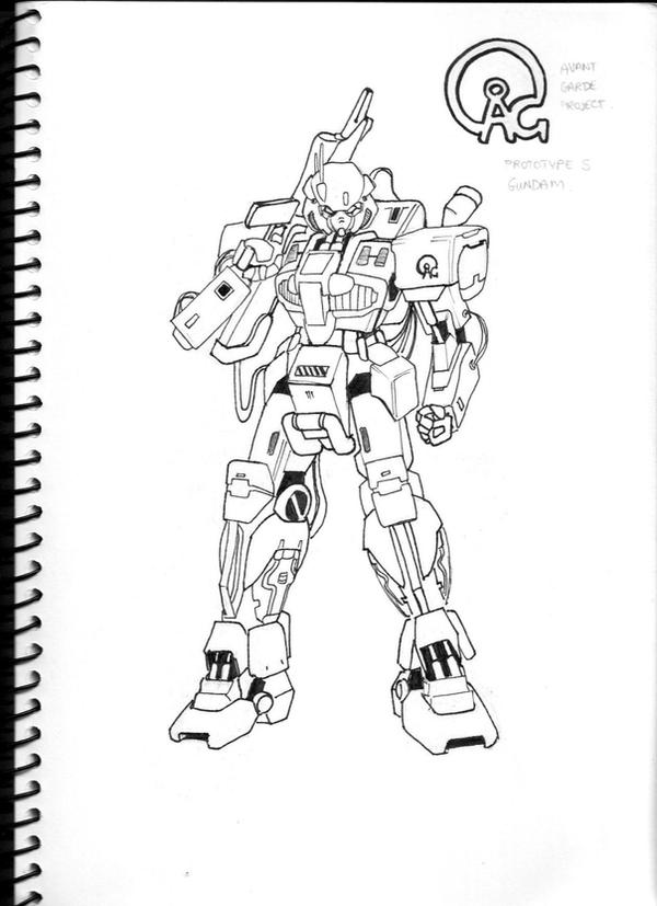 Proto S Gundam - Raw Scan by N3V37S on DeviantArt
