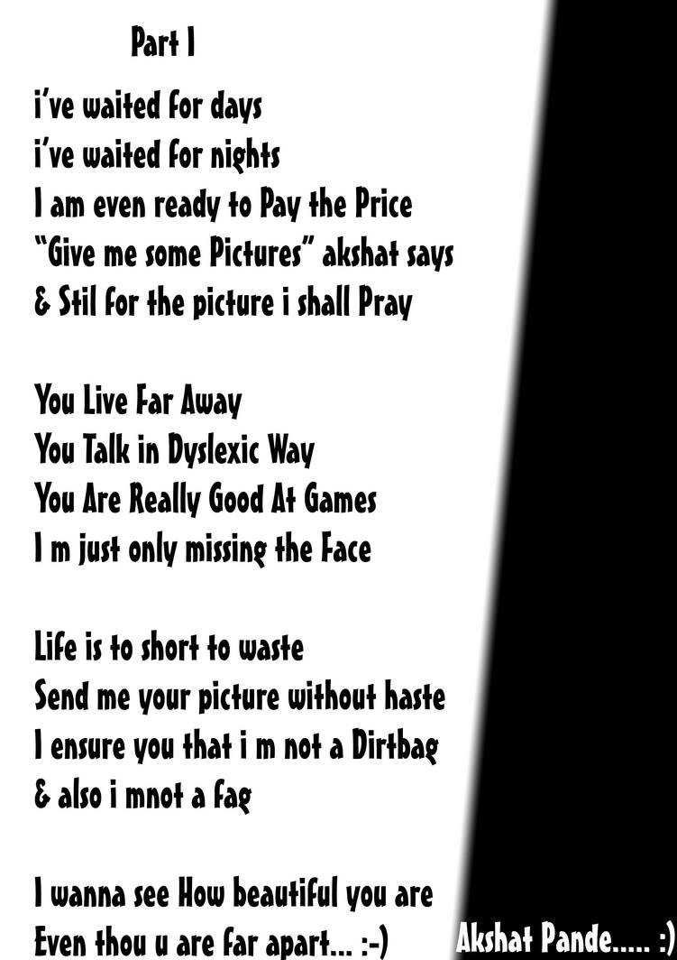 A Random Poem by CrossGear on DeviantArt